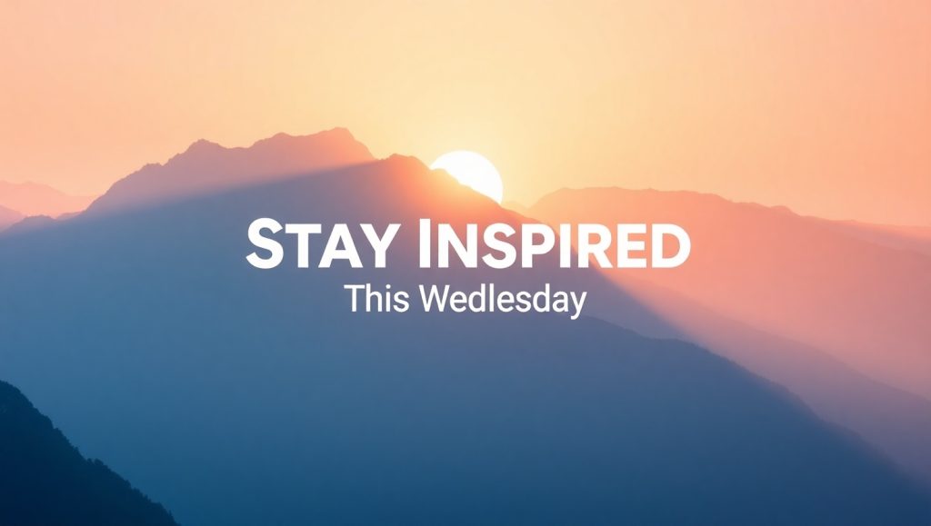 inspiration wednesday blessings
