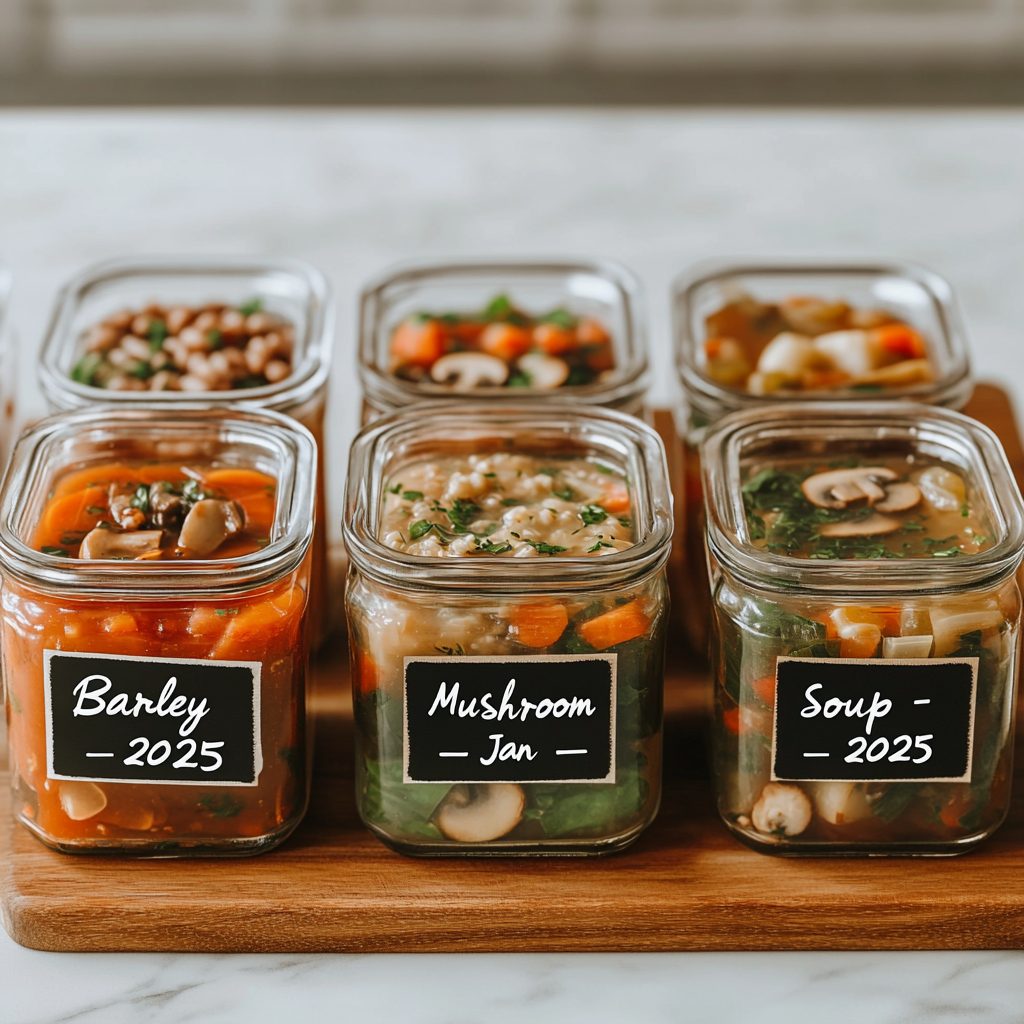 Barley Mushroom Soup 6