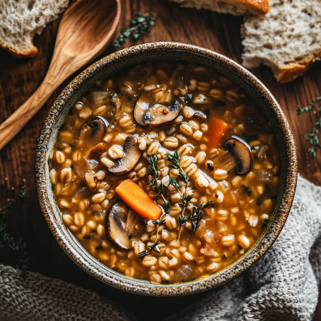 15 Low Cholesterol Meals for Busy Days (Flavor-Packed & Fast) 8 Barley Mushroom Soup