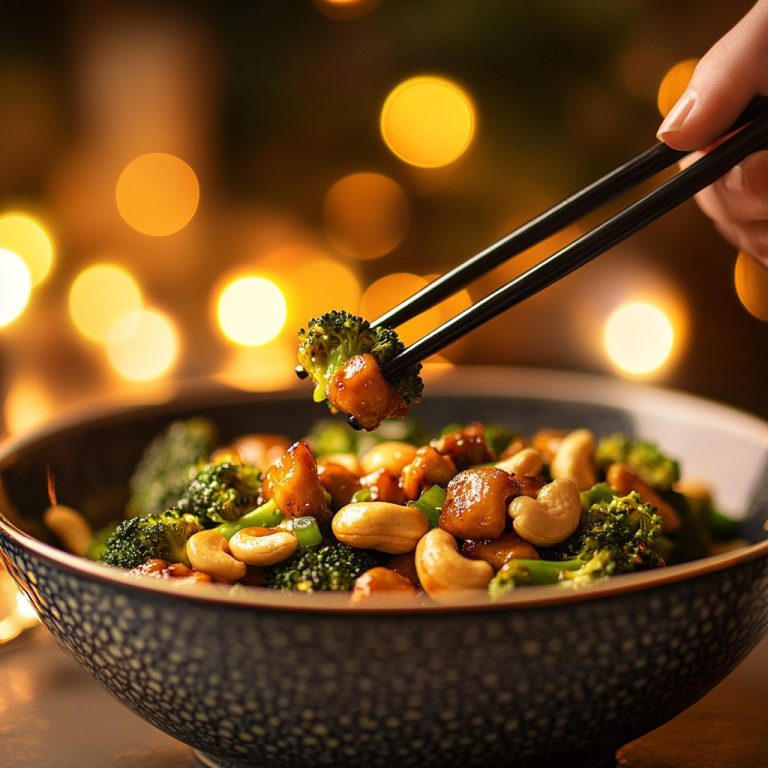 Broccoli & Cashew Stir Fry