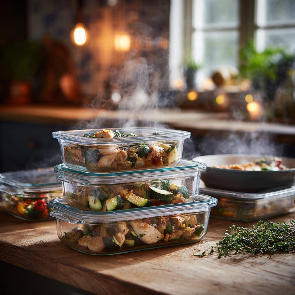 Chicken & Zucchini Skillet with Herbs