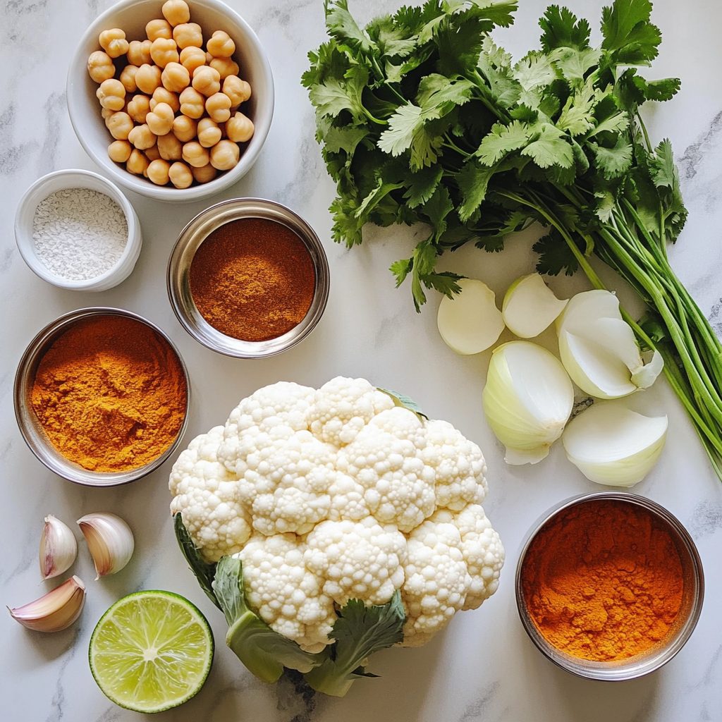 Chickpea & Cauliflower Coconut Curry 3 Chickpea Cauliflower Coconut Curry 2