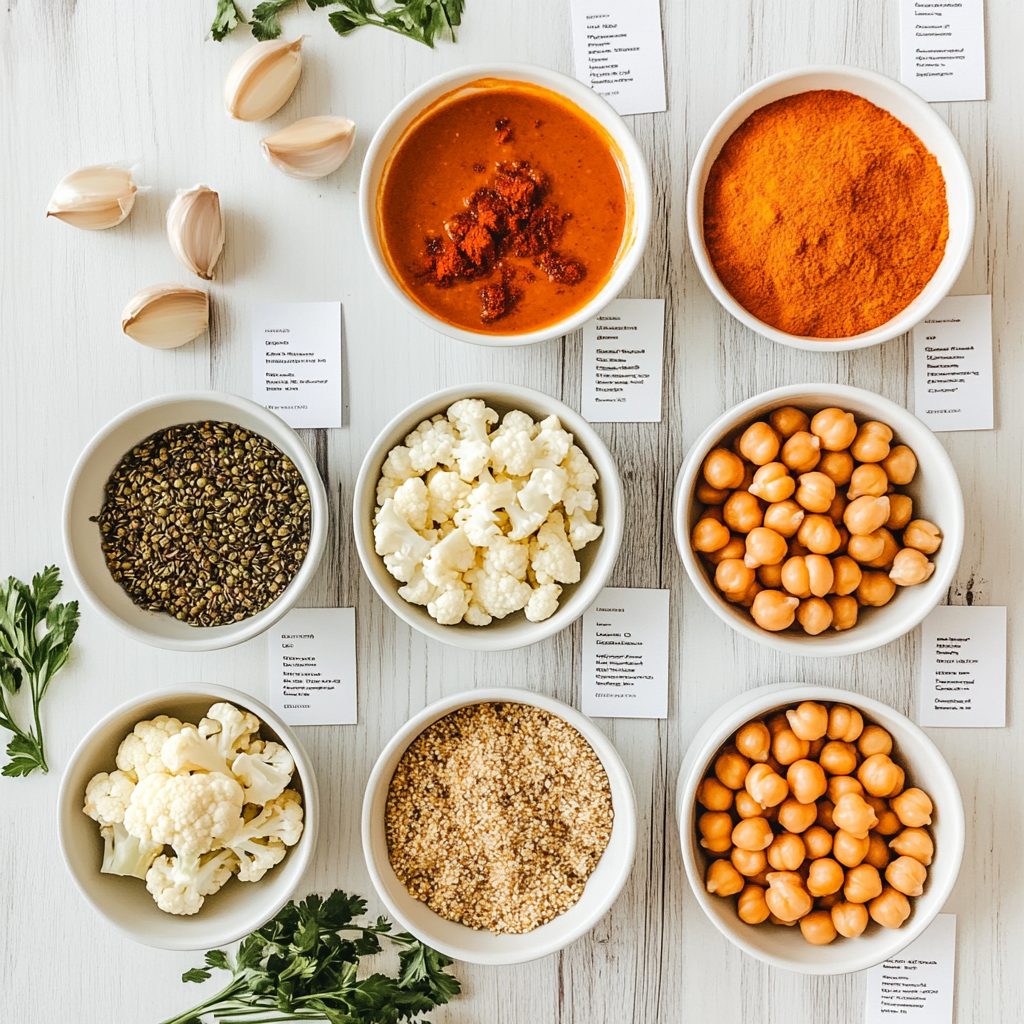 Chickpea & Cauliflower Coconut Curry 9 Chickpea & Cauliflower Coconut Curry