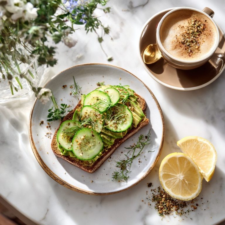 Cucumber + Avocado Toast with Za’atar 19 Cucumber + Avocado Toast with Za’atar