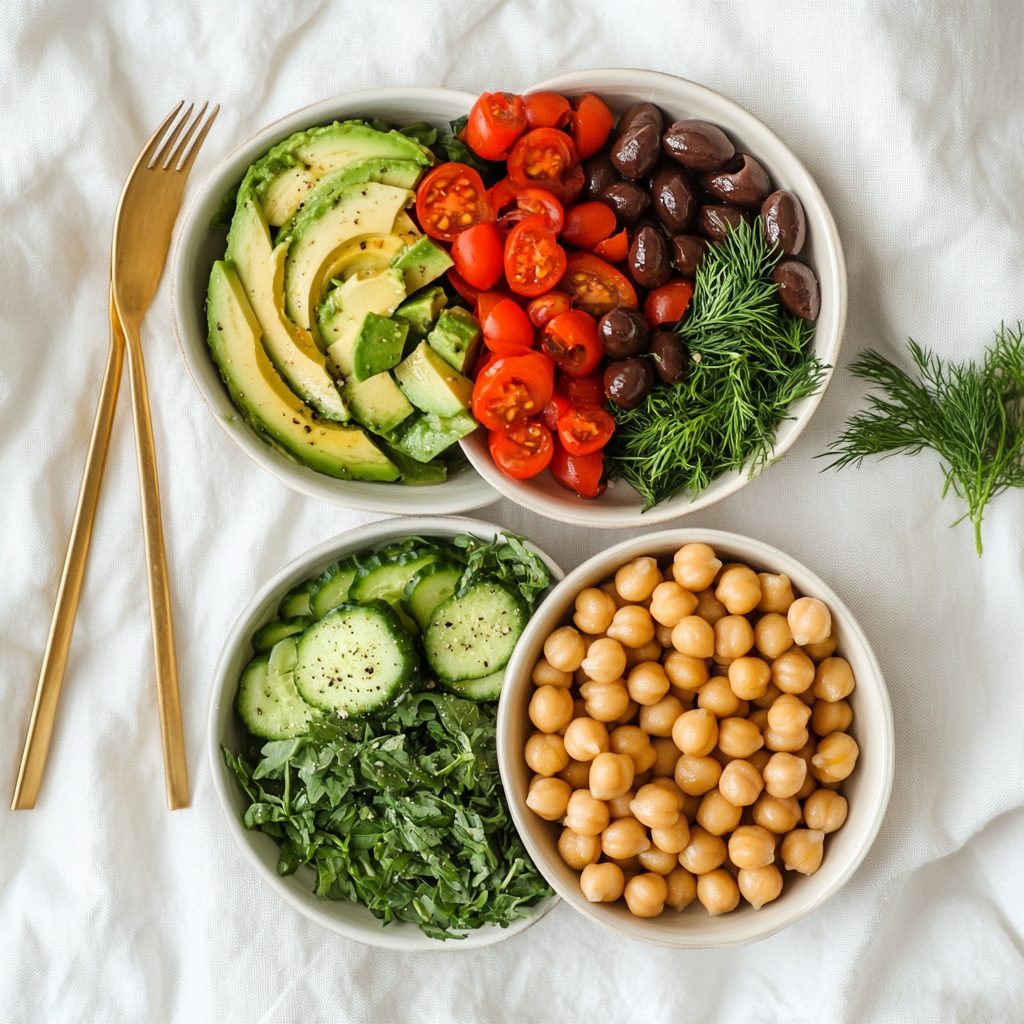 21 Mediterranean Salad Ideas for Weight Loss 6 Cucumber Tomato Feta Salad aka Mediterranean Chop Chop 4