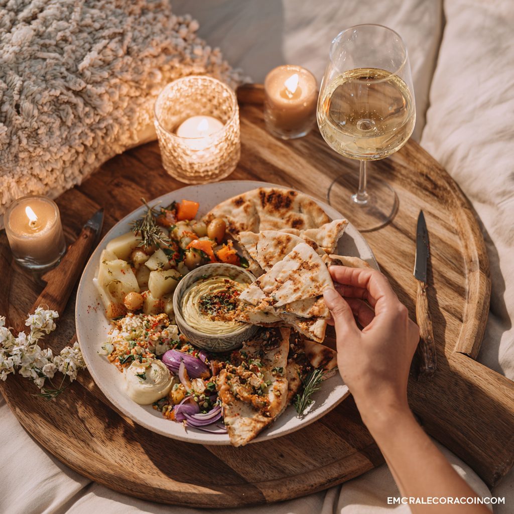 Deconstructed” Greek Mezze Plate 10 Deconstructed Greek Mezze Plate 7
