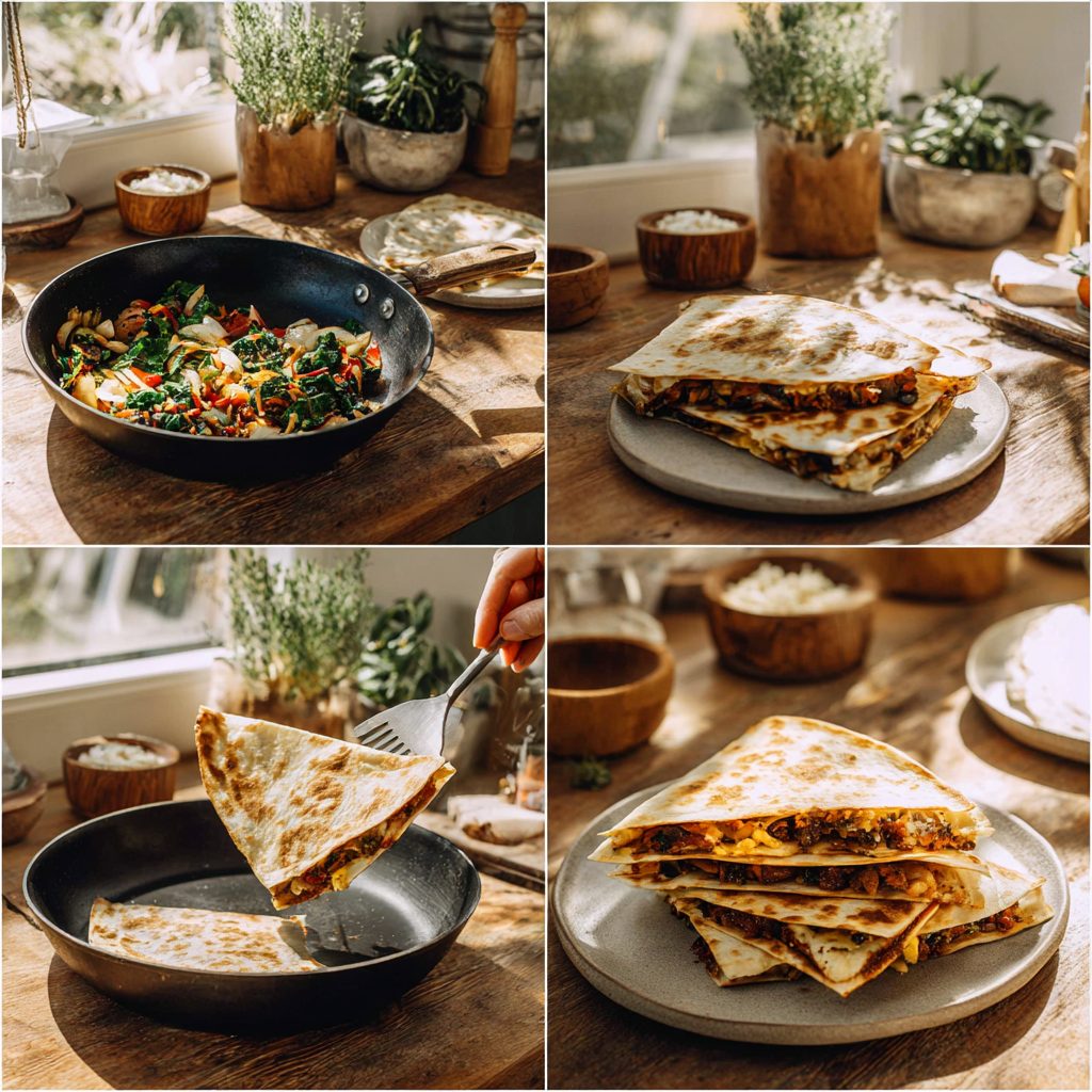 Greek Veggie Quesadilla 4 Greek Veggie Quesadilla 4