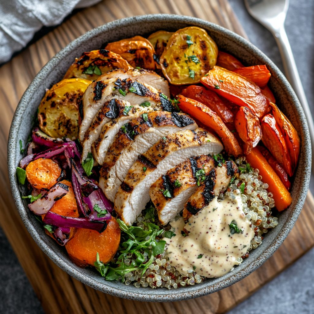 Grilled Lemon Herb Chicken with Quinoa 5 Grilled Lemon Herb Chicken with Quinoa 5