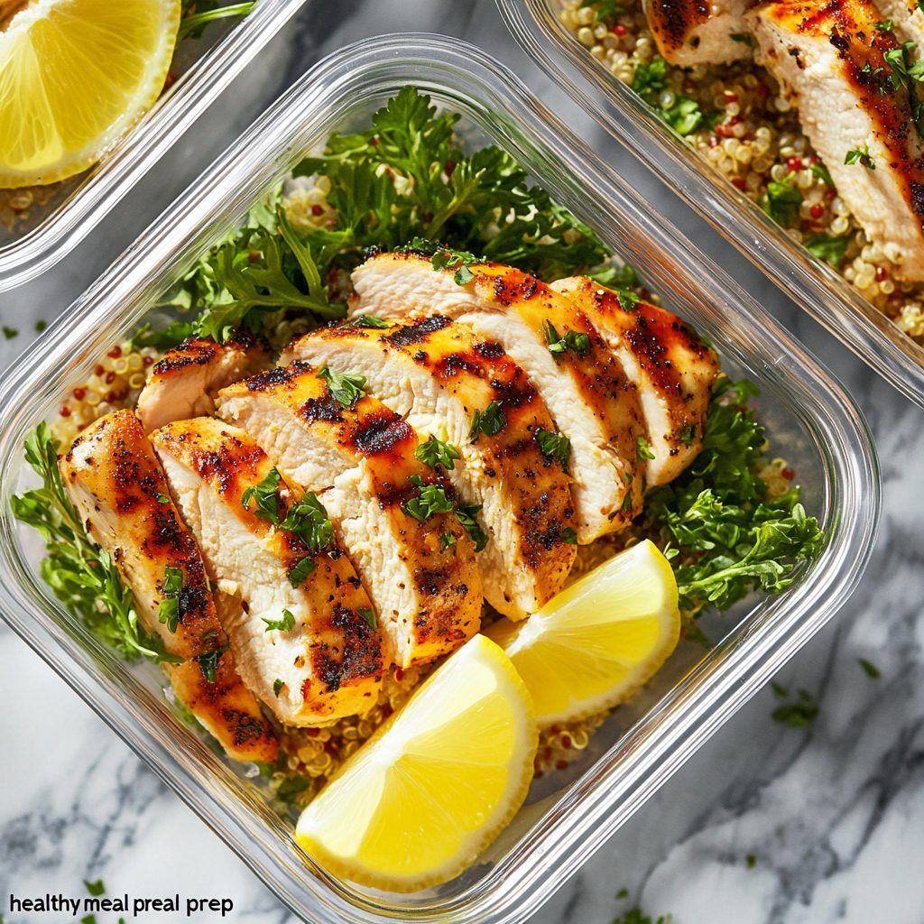 Grilled Lemon Herb Chicken with Quinoa 6 Grilled Lemon Herb Chicken with Quinoa 6