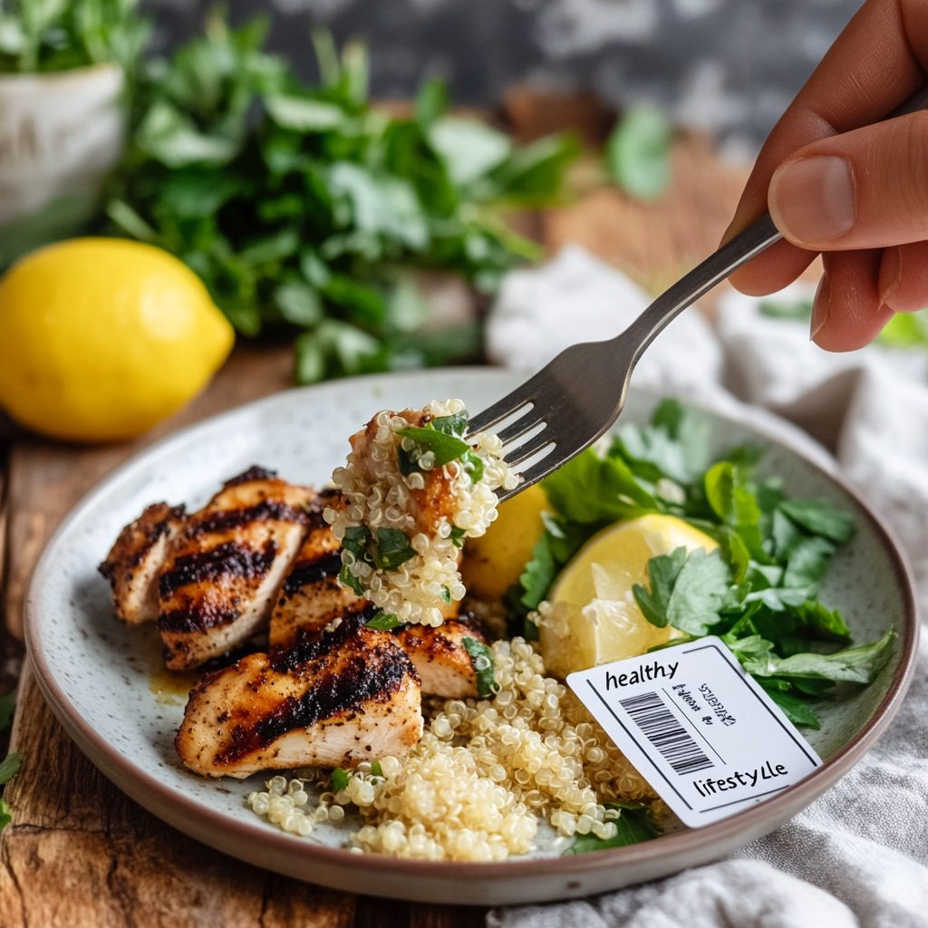 Grilled Lemon Herb Chicken with Quinoa 8 Grilled Lemon Herb Chicken with Quinoa 8