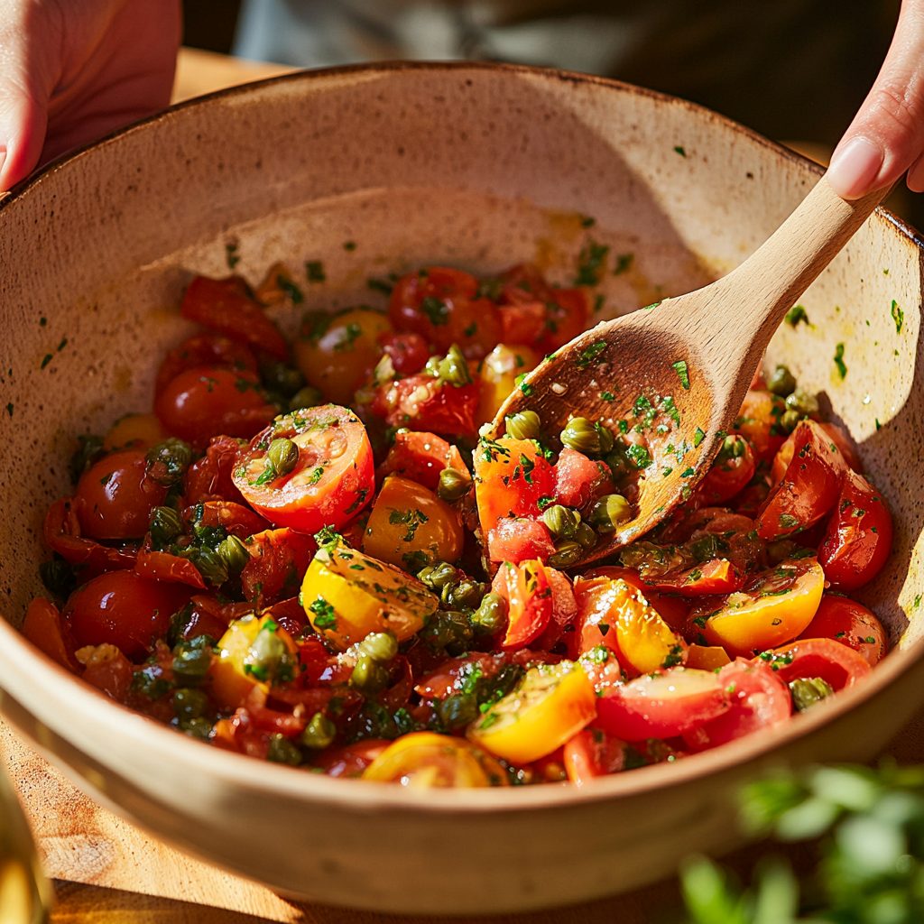 Grilled Salmon with Tomato-Caper Relish 6 Grilled Salmon with Tomato Caper Relish 5