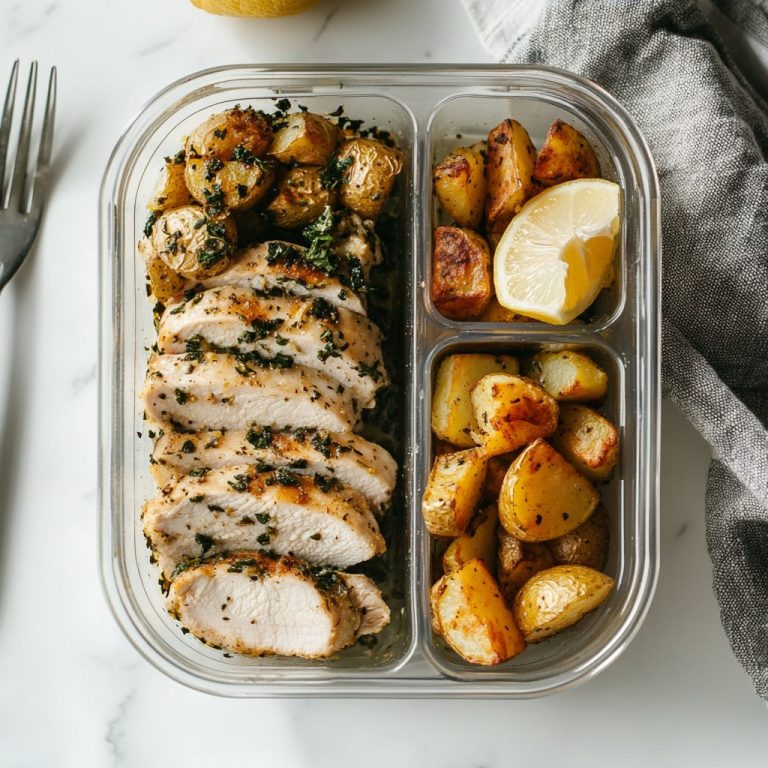Lemon Herb Chicken with Roasted Potatoes 22 Lemon Herb Chicken with Roasted Potatoes