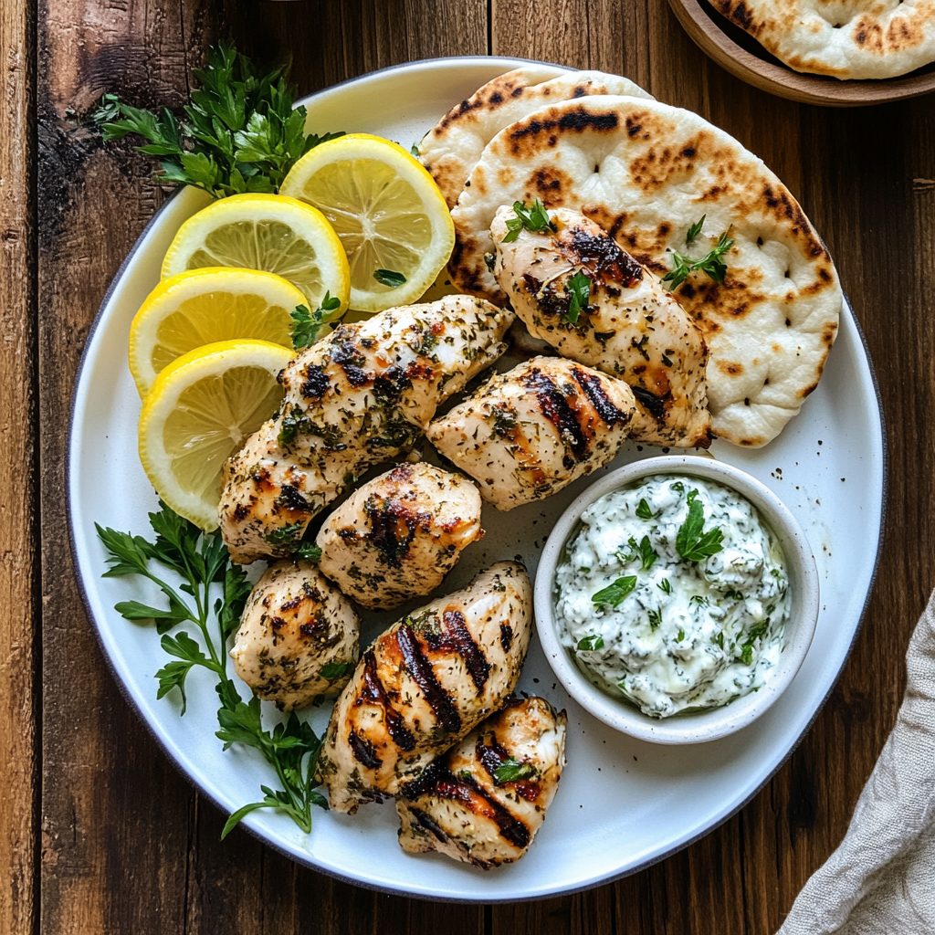 Lemon-Oregano Grilled Chicken