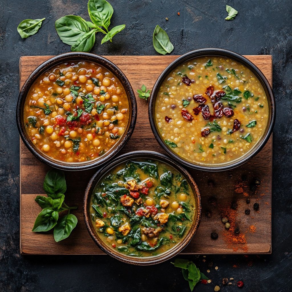 Lentil & Spinach Soup 7 Lentil Spinach Soup 6