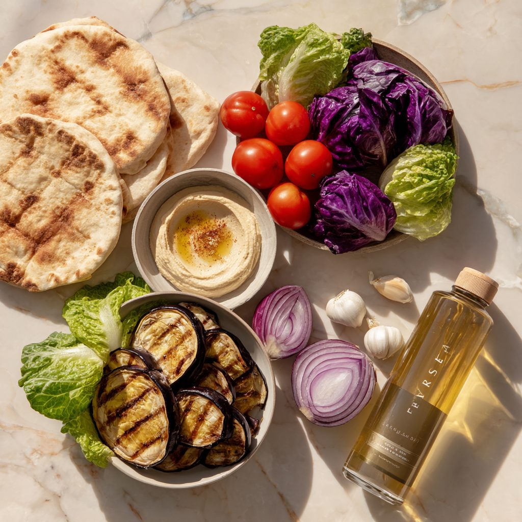 Mediterranean Eggplant Wrap