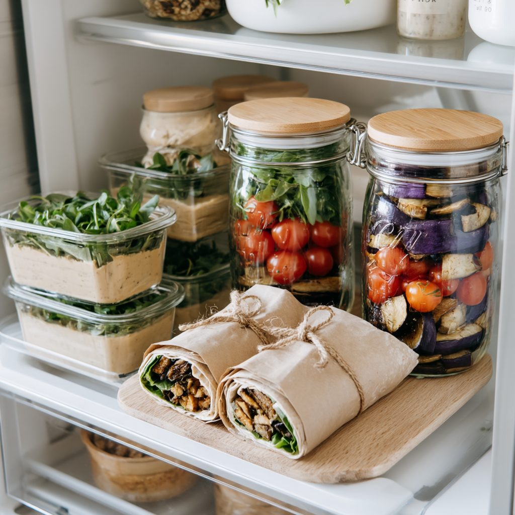 Mediterranean Eggplant Wrap