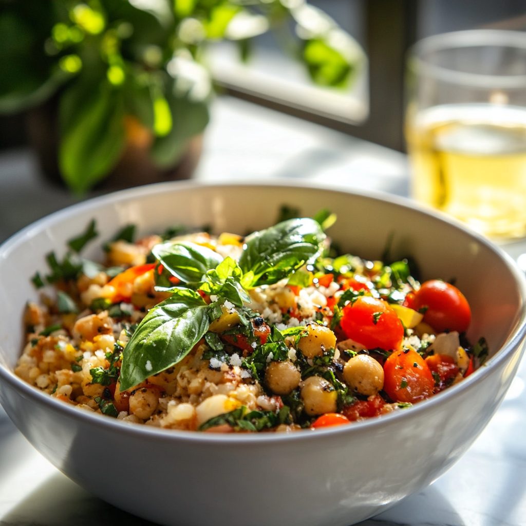 Mediterranean Grain Bowl 8