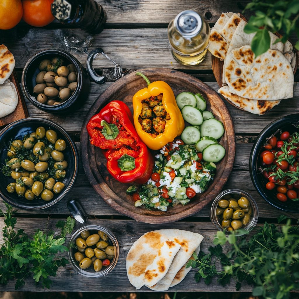 Mediterranean Tuna Stuffed Peppers 5