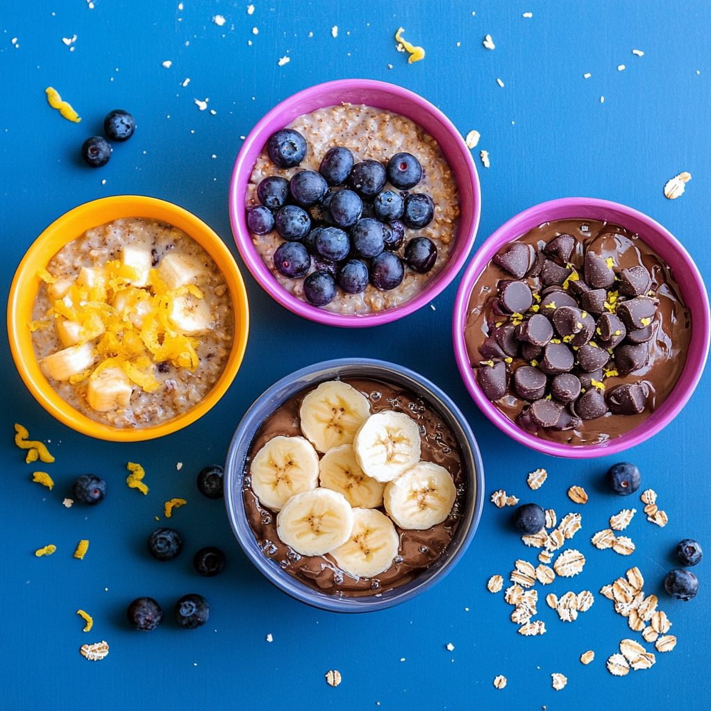 Oatmeal with Dried Figs Walnuts Cinnamon 7