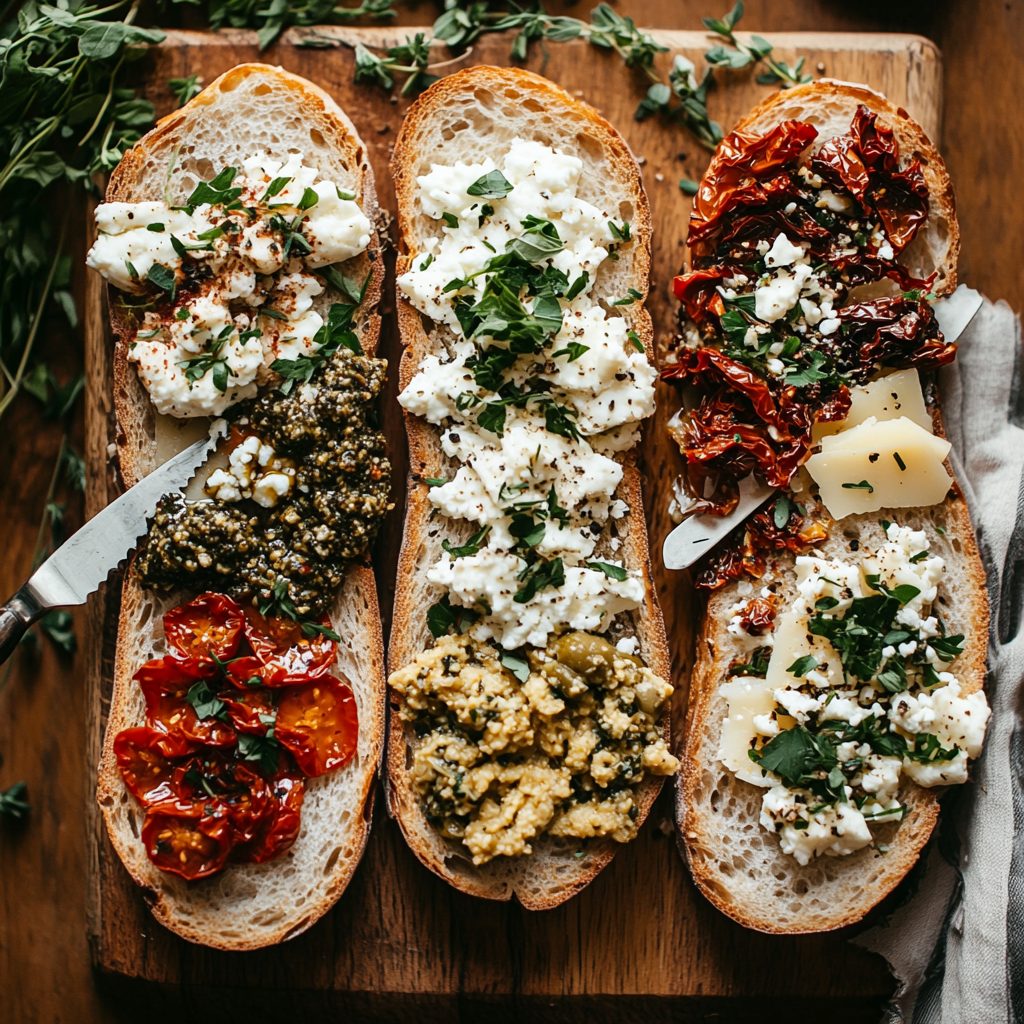 Olive Tapenade & Toasted Baguette 7 Olive Tapenade Toasted Baguette 6