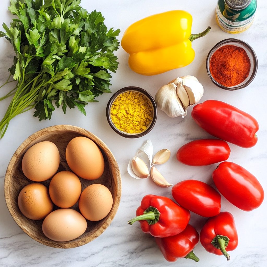 Shakshuka (Eggs in Spicy Tomato Sauce) 4 Shakshuka (Eggs in Spicy Tomato Sauce)
