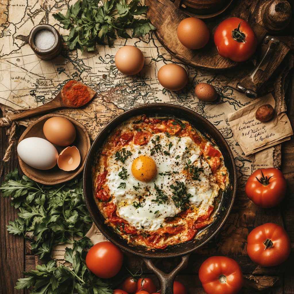 Shakshuka (Eggs in Spicy Tomato Sauce) 8 Shakshuka (Eggs in Spicy Tomato Sauce)