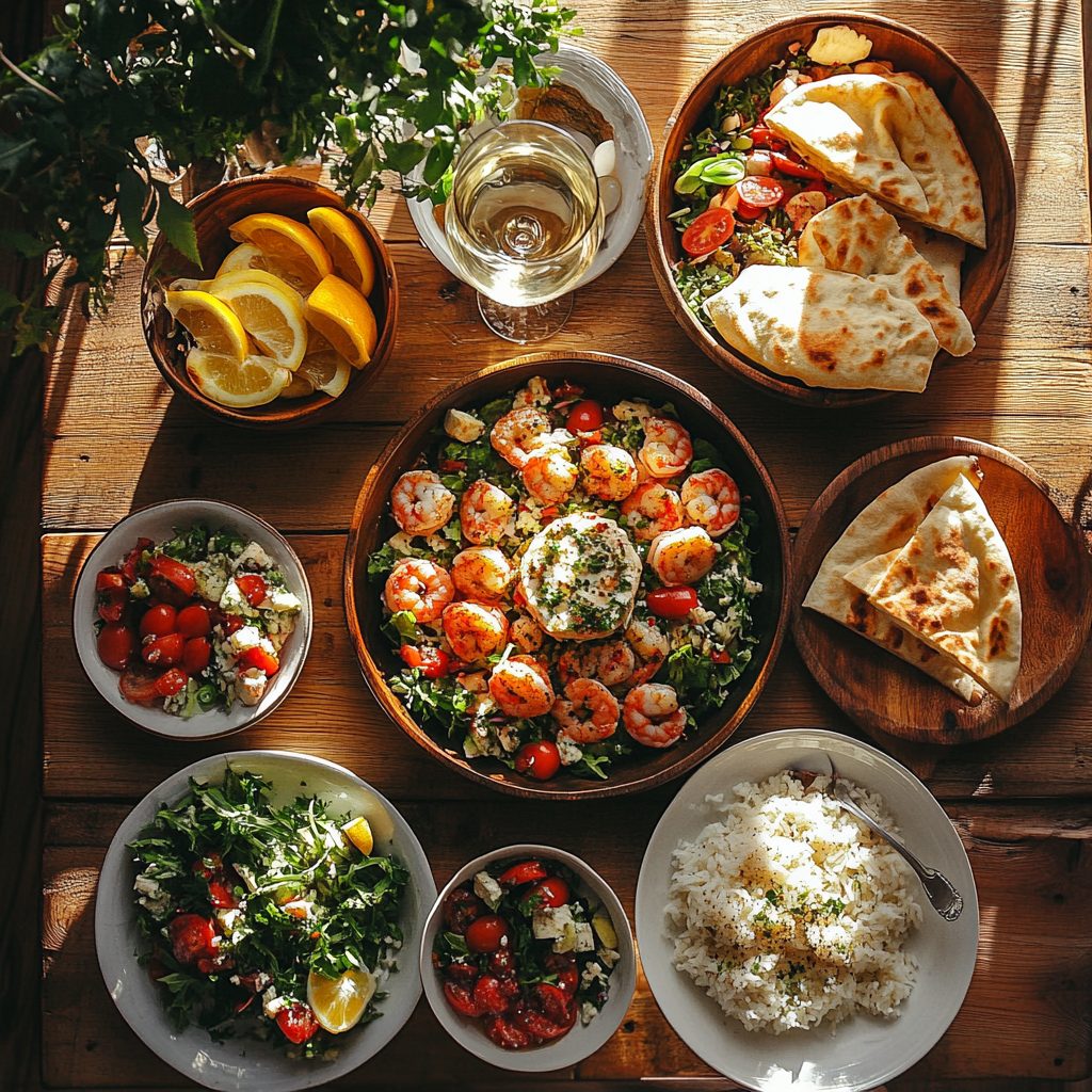 Shrimp Saganaki (Spicy Tomato + Feta) 8 Shrimp Saganaki Spicy Tomato Feta 6