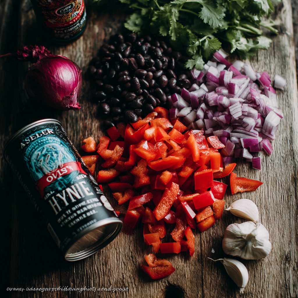 Spicy Black Bean Lettuce Wraps