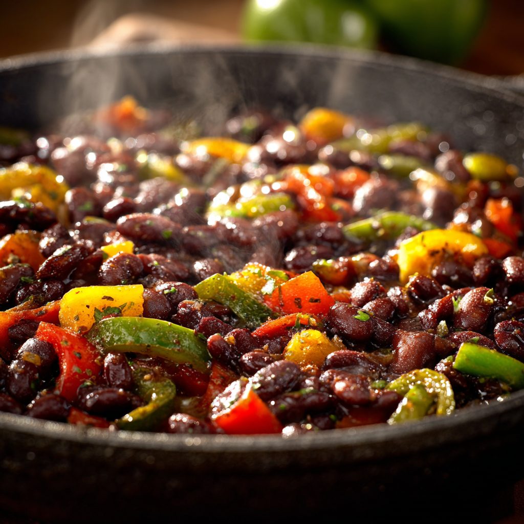 Spicy Black Bean Lettuce Wraps