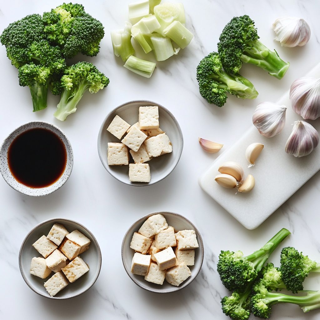 Stir Fried Tofu Broccoli 2