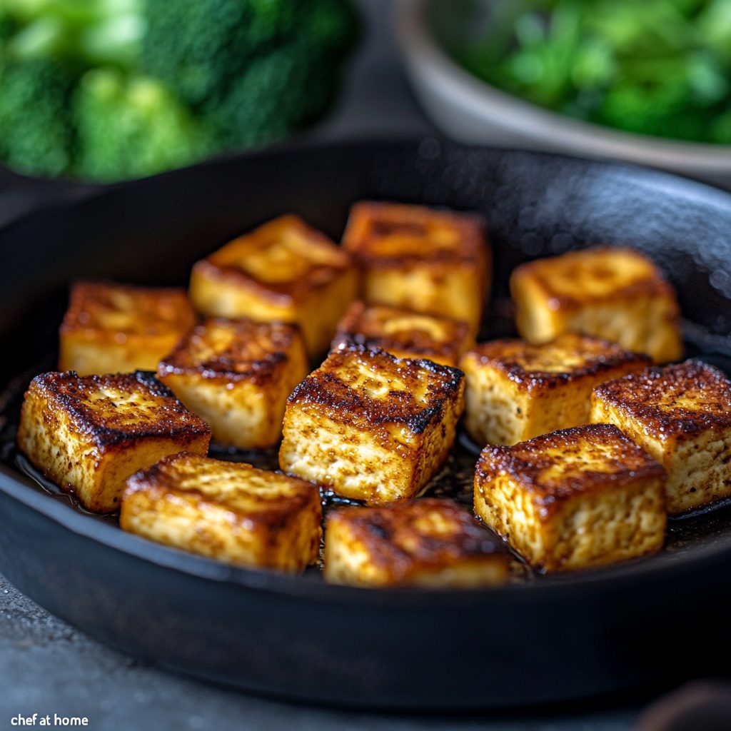 Stir-Fried Tofu with Broccoli and Brown Rice 3 Stir-Fried Tofu with Broccoli and Brown Rice