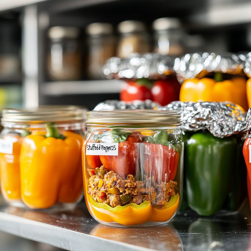 Stuffed Bell Peppers with Quinoa Veggies 16