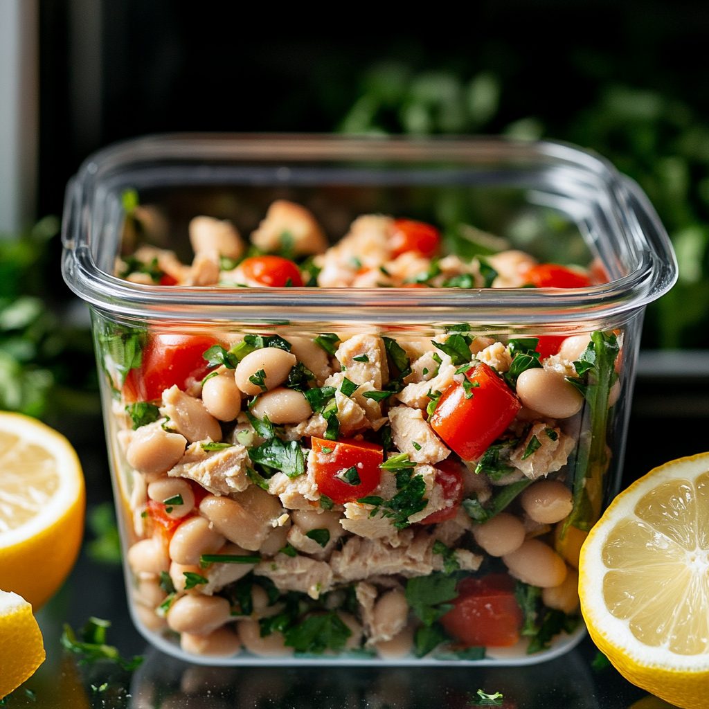 Tuna White Bean Salad 4