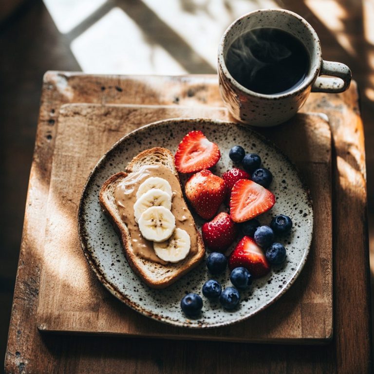 Whole Grain Toast with Nut Butter & Sliced Fruit 11 Whole Grain Toast with Nut Butter & Sliced Fruit
