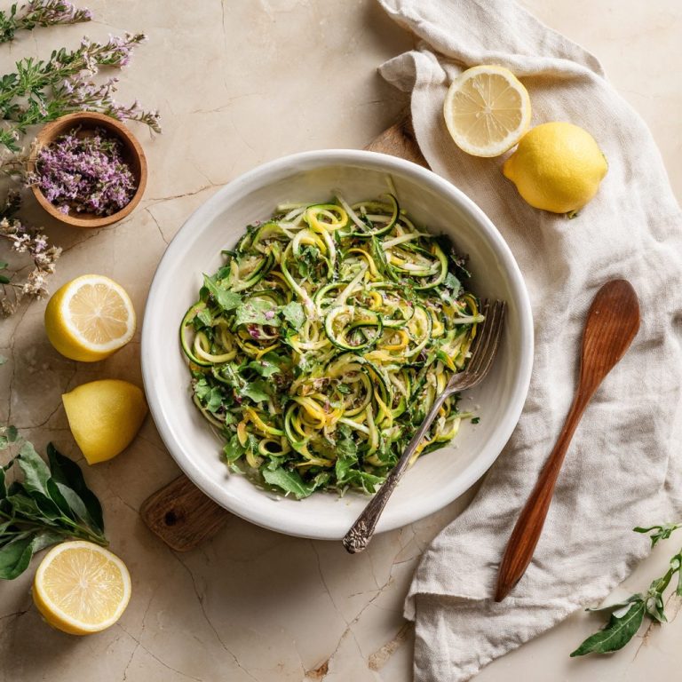 Zucchini Noodle “Pasta” Salad