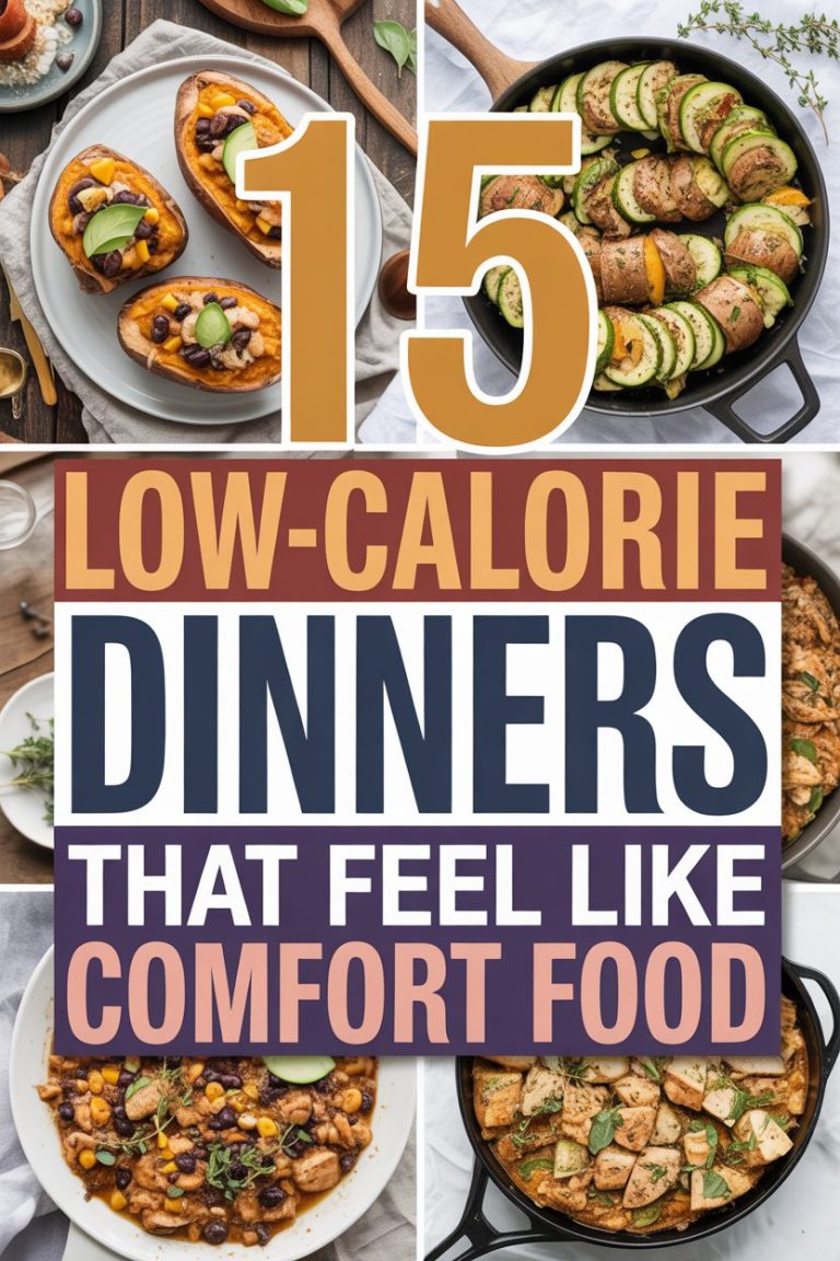 15 Low-Calorie Dinners That Feel Like Comfort Food 3 15 Low-Calorie Dinners