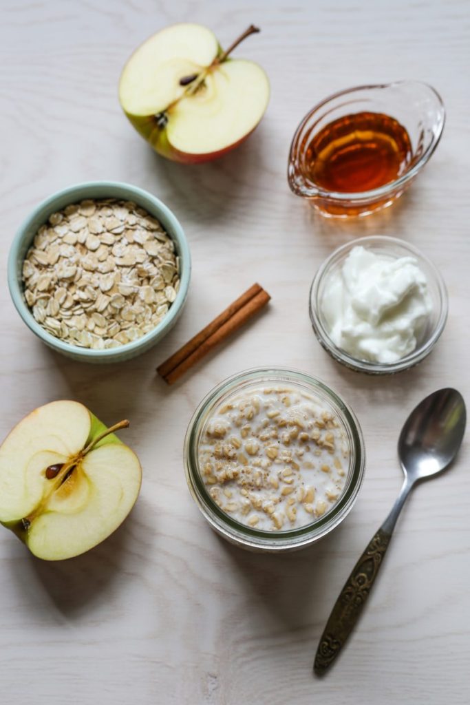 Apple Pie Overnight Oats