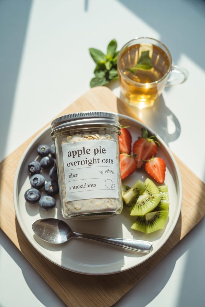Apple Pie Overnight Oats