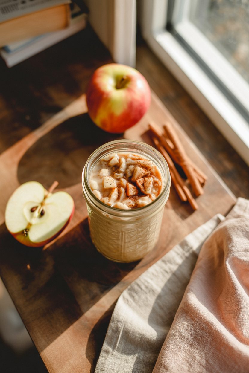 Apple Pie Overnight Oats