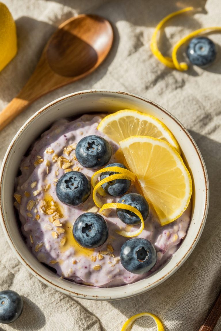 Blueberry Lemon “Wake-Me-Up” Oats