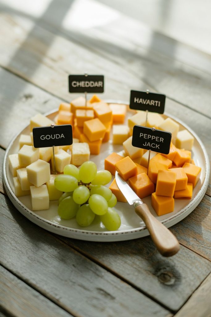 Cheese Sticks or Cheese Cubes