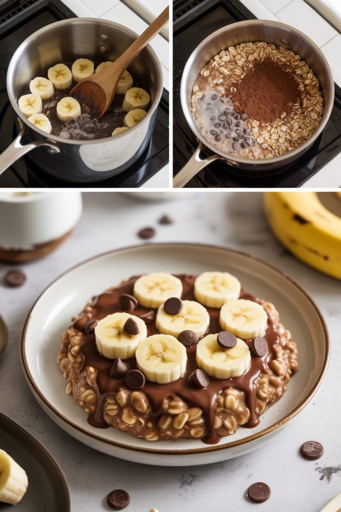 Chocolate Banana Not So Guilty Oats 3