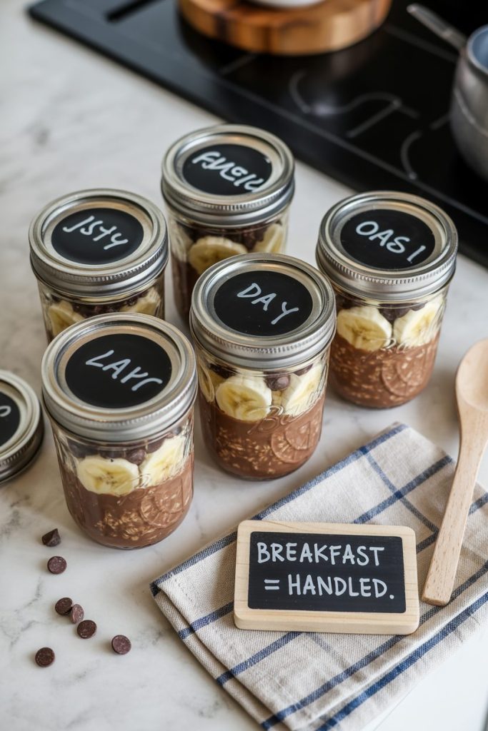 Chocolate Banana “Not-So-Guilty” Oats