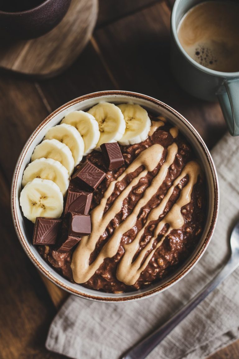 Chocolate Banana “Not-So-Guilty” Oats
