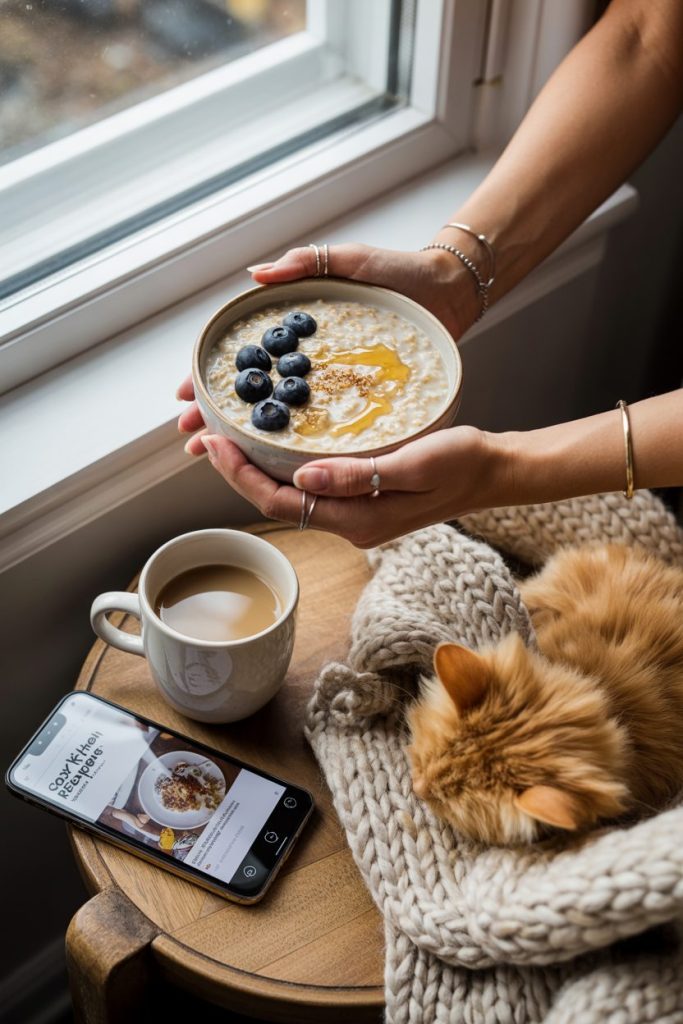 Chocolate Banana “Not-So-Guilty” Oats