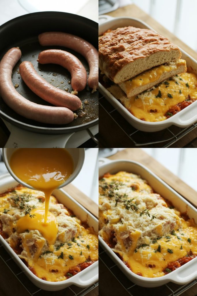 Classic Sausage, Egg & Cheese Casserole