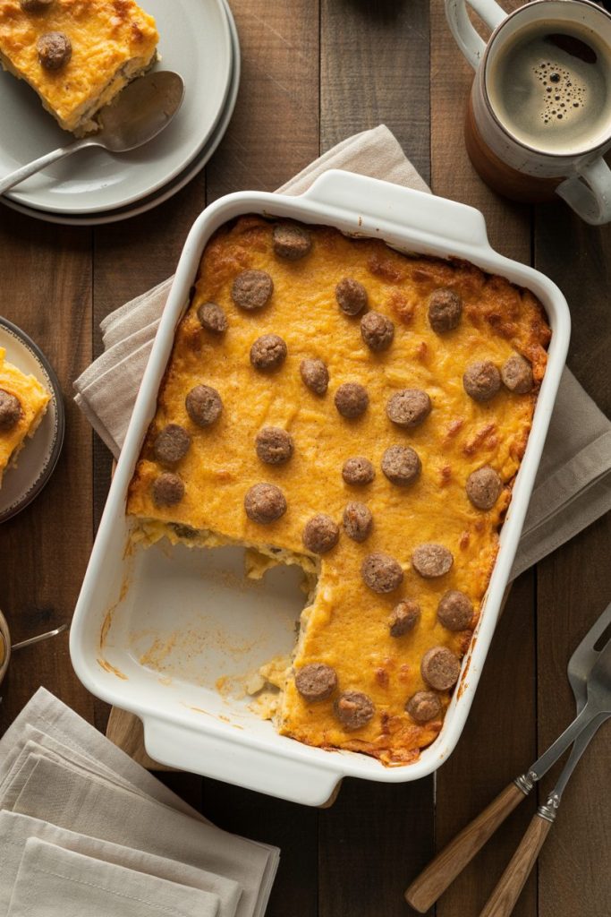 Classic Sausage, Egg & Cheese Casserole
