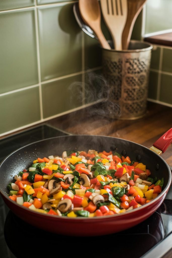 Classic Veggie Omelet