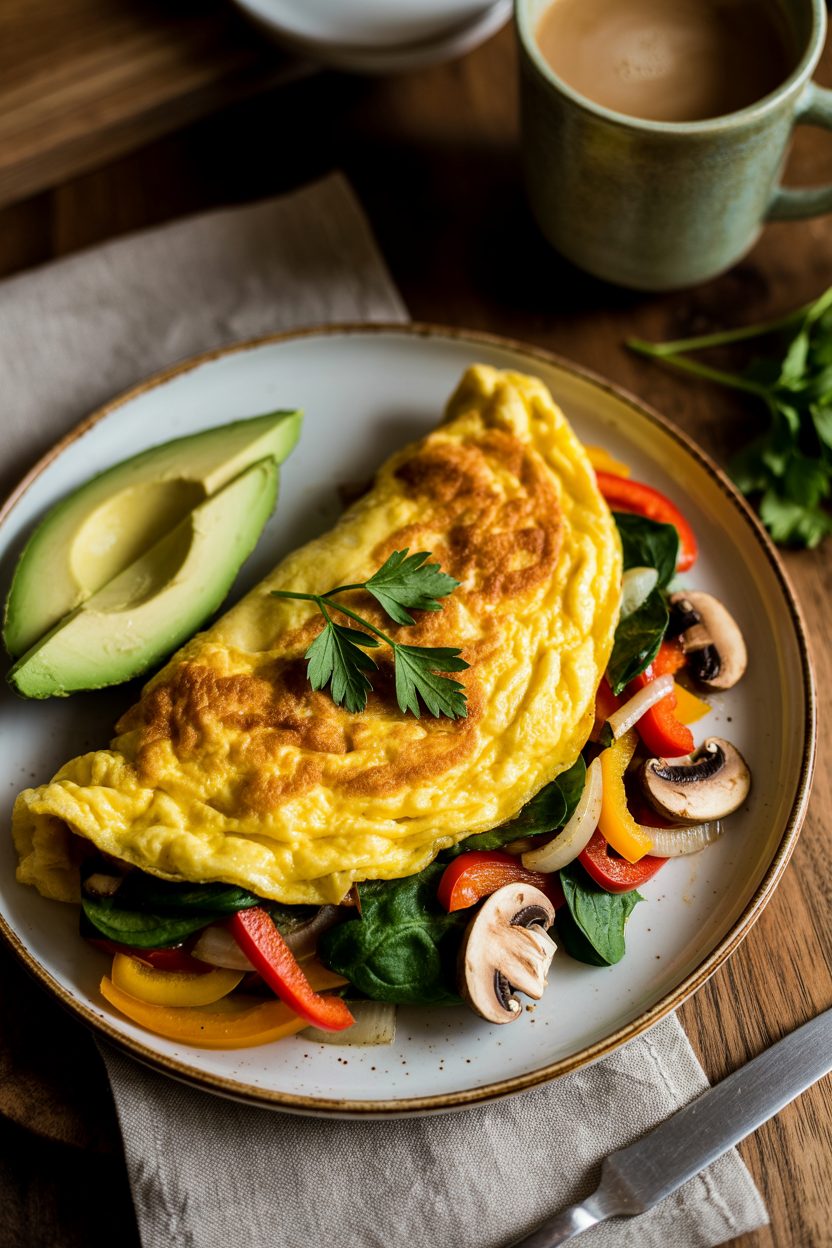 Classic Veggie Omelet