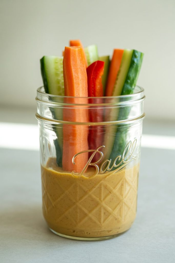 Hummus Veggie Sticks 4